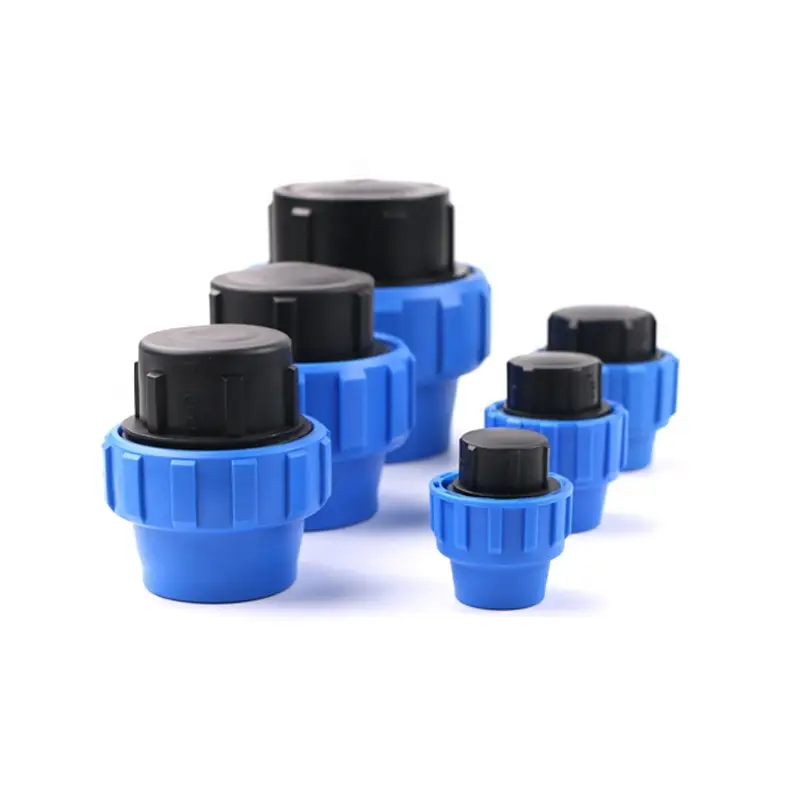 LDPE/HDPE PN16 Compression End Cap PP Pipe Fitting 20-110mm 1