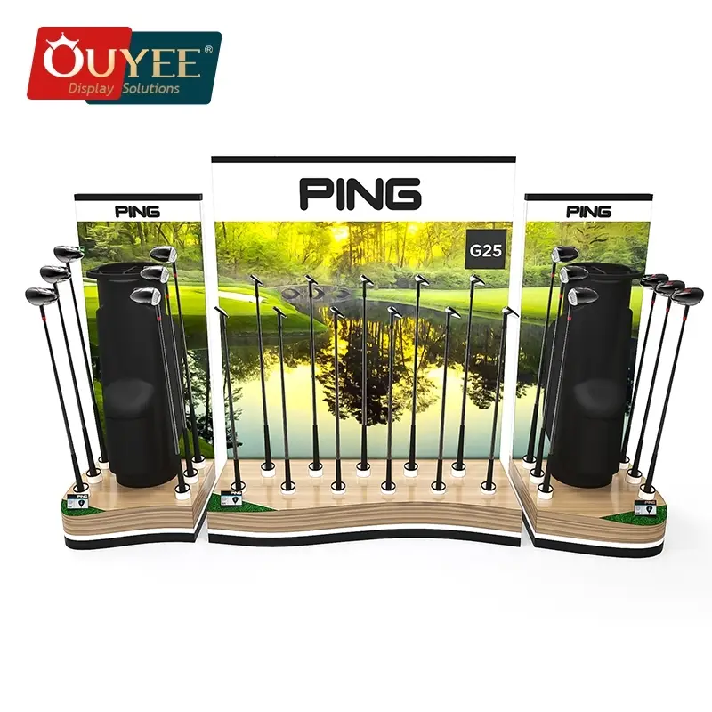 Equipamentos para exposição de móveis em lojas de golfe e hóquei no atacado da China 1