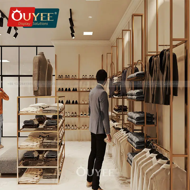 أثاث وتجهيزات عرض متاجر الملابس الجاهزة 1