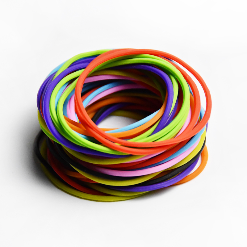Multi-Color Sturdy Stretchable Rubber Bands for School & Office – Wholesale 2