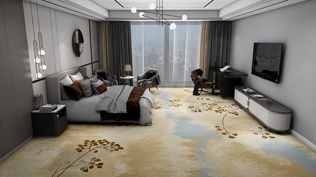 High-Quality Custom Nylon Carpet for Hotels & Casinos 6