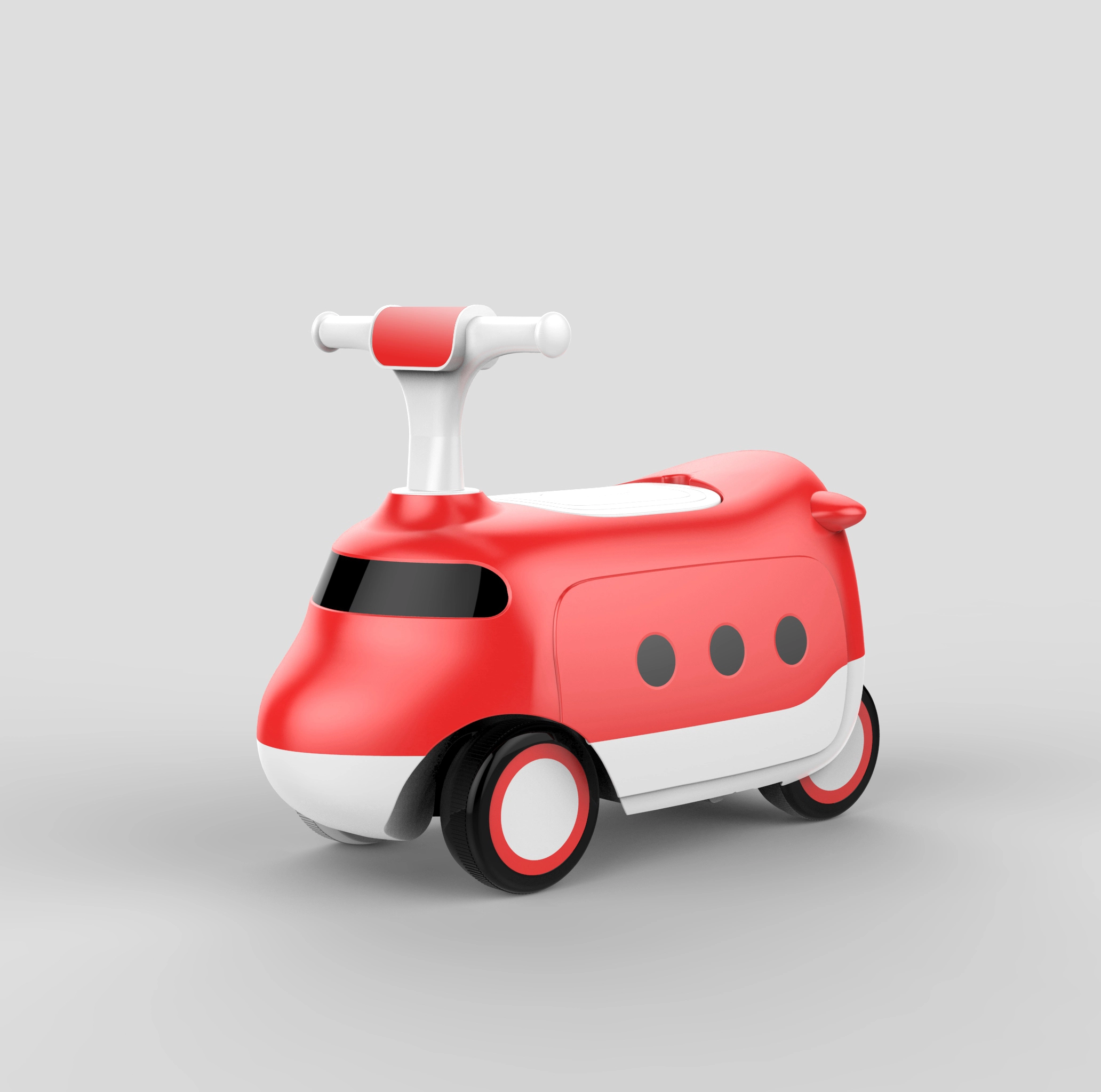 塑膠嬰兒音樂滑行玩具腳踏式騎乘車，可培養平衡感和協調性 1