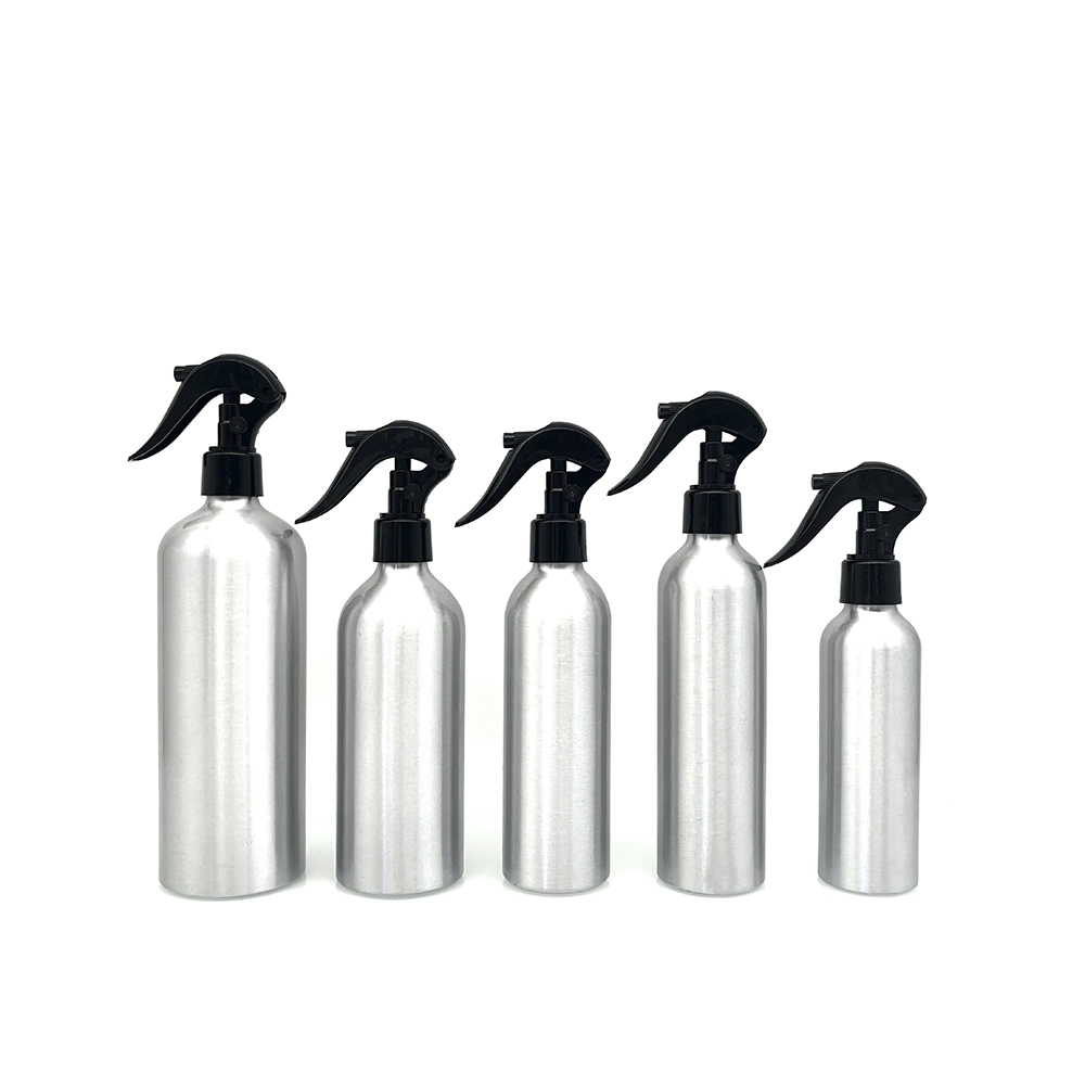 Empty Eco Material Aluminum Bottle for Customized Cosmetic Packaging 1