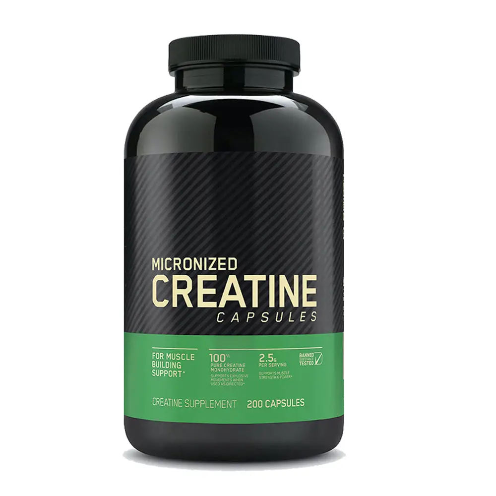 Creatine Monohydrate 60ct|Pure HPLC|OEM/ODM|Muscle Power 1