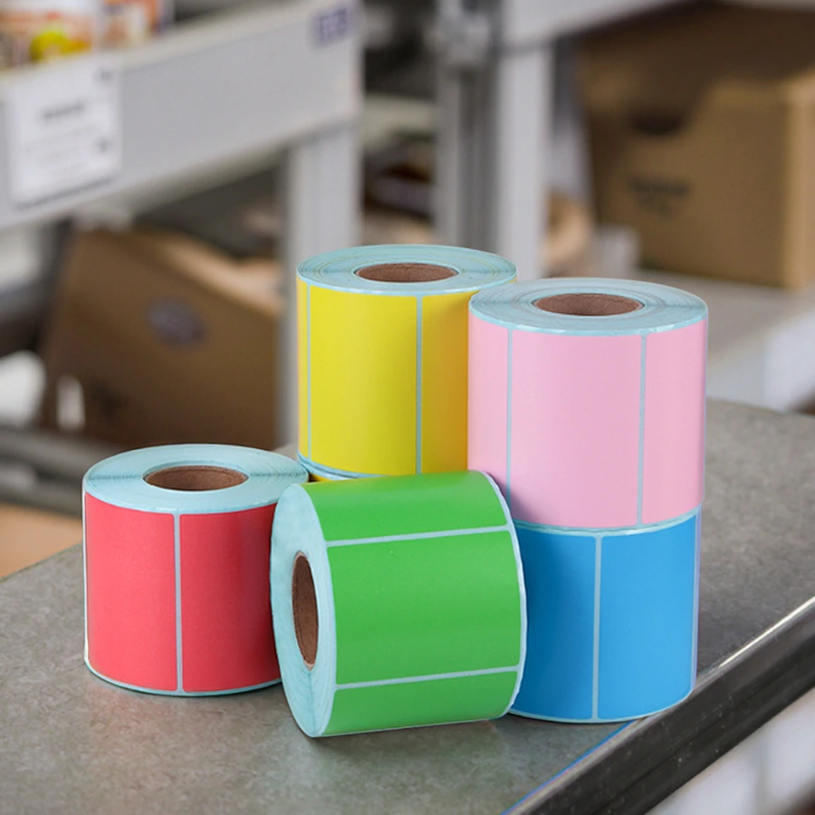 Three-proof Multi-color Direct Thermal Labels 70x50mm 750pcs 1