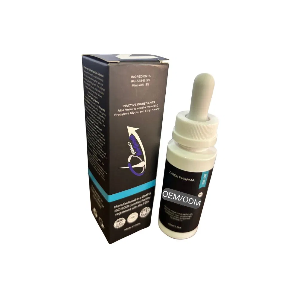 Spray de minoxidil al 5% de marca blanca para proyectos OEM. 3