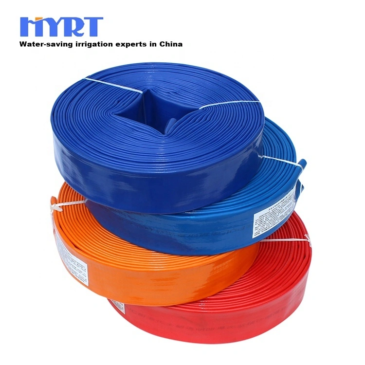 PVC Layflat Irrigation Hose 1-8in High Pressure 5-30bar 1