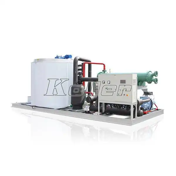Μηχανή πάγου σε νιφάδες KP300 1