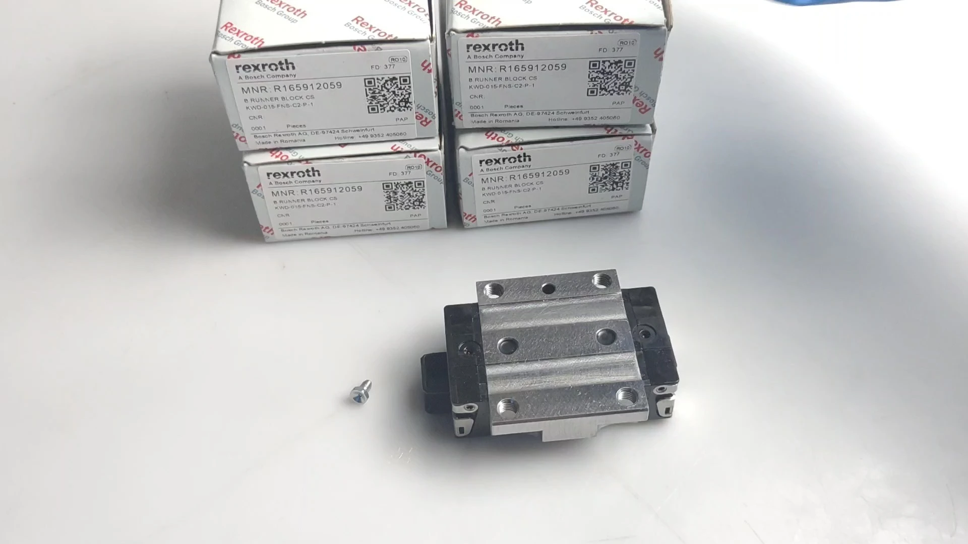 Rexroth R165912059 BALL RUNNER BLOCK CS KWD-015-FNS-C2-P-1 1