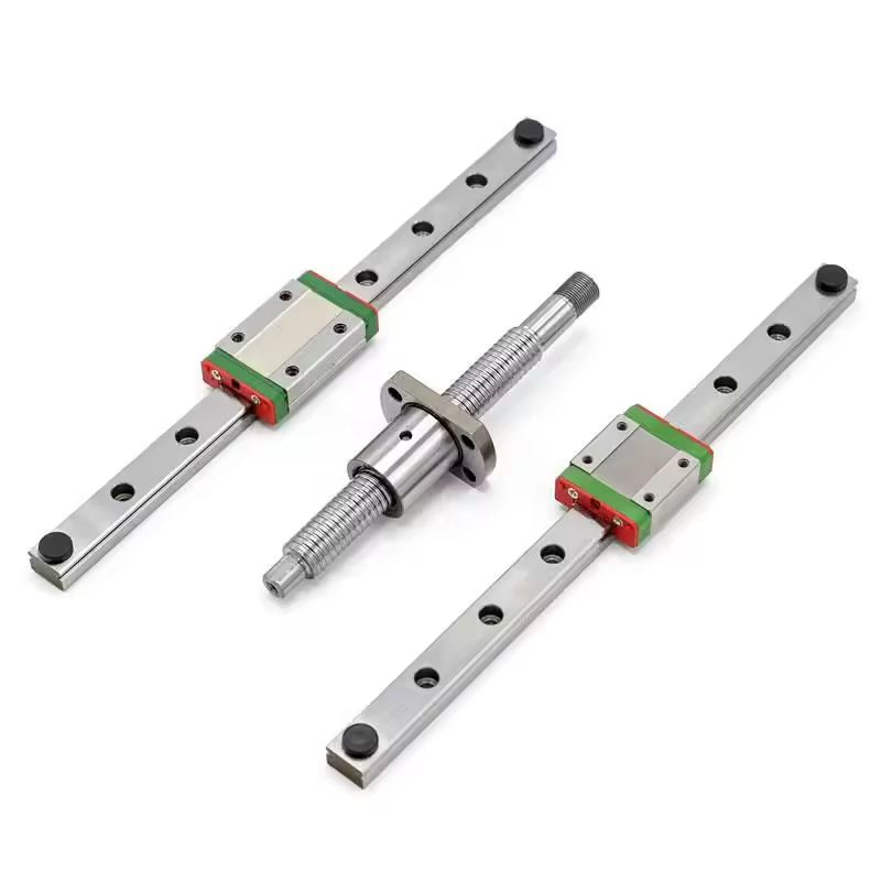 Pinsi SFK0802 Ball Screw Miniature Precision 8mm Diameter 2mm Lead Ball Screw for Compact Linear Motion Systems 1