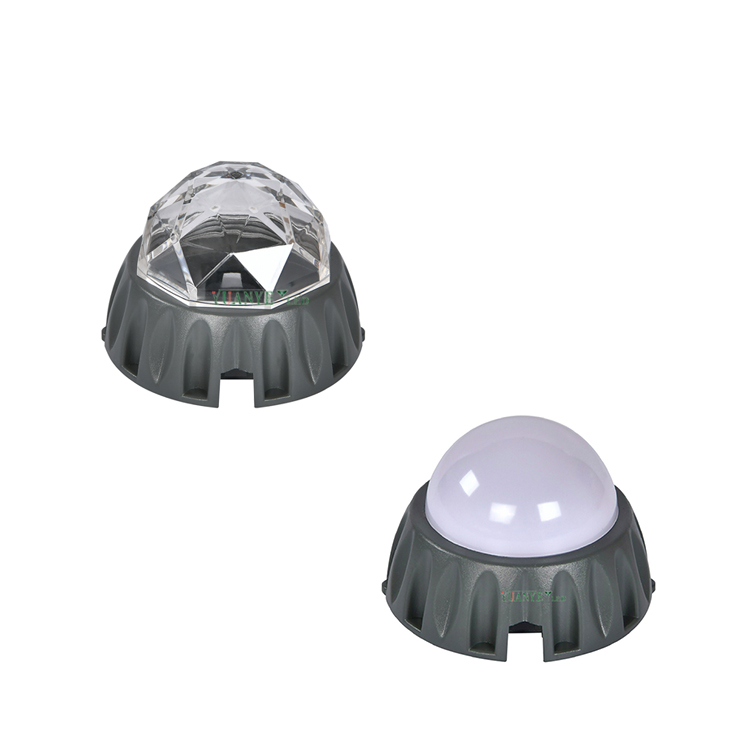 Yuanyeled - LED RGBWY Point Light Dia 100 mm Lights Permanent 5W 7W pour les lumières du point de barre de scène YY-DG016 8