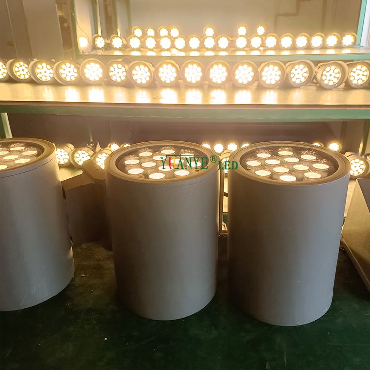 Lámpara de pared moderna a prueba de agua al aire libre IP65 Luz de pared para la iglesia Edificio al aire libre Fachada Decoración de paisajes YY-BDR001-A 9