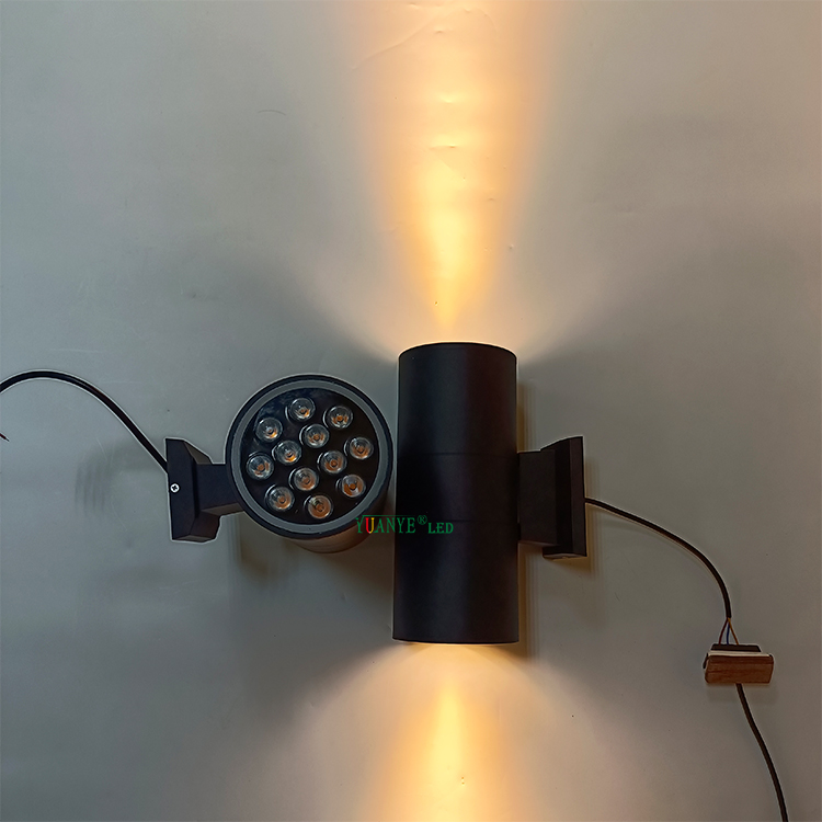 Nuevo moderno LED LED YY-BDR001-B Resalto de jardín de lujo Luz de pared de la pared Tuya Dali App WiFi YY-BDR001-B 8
