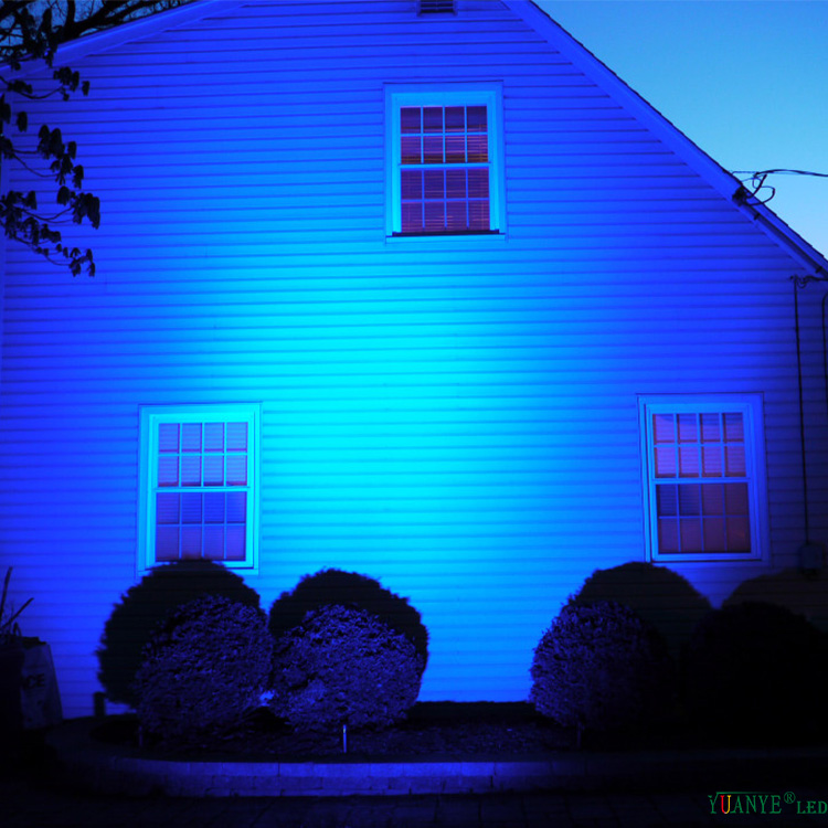 Lumières extérieures permanentes LEG Long 13,1 pouces Largeur 5,7 '' Effet de l'eau Light Warehouse Industrial Church Stadium Yy-Sg0022 11