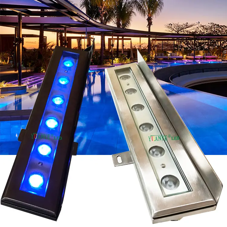 Piscina LED Light 24V UK LED LED UNDACHIO ROHS 3000K 4000K 6500K RGB RGBW IP68 Acqua immersa YY-SDTP 1