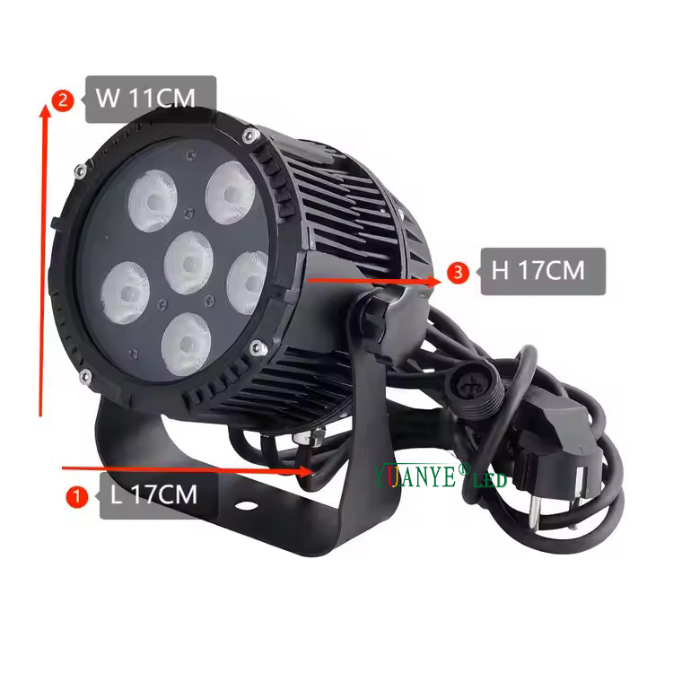 17.5 inci LED Banjir Light 50W Z-Wave Automotive untuk Hiasan Halloween Landskap Festival YY-TGPB 7