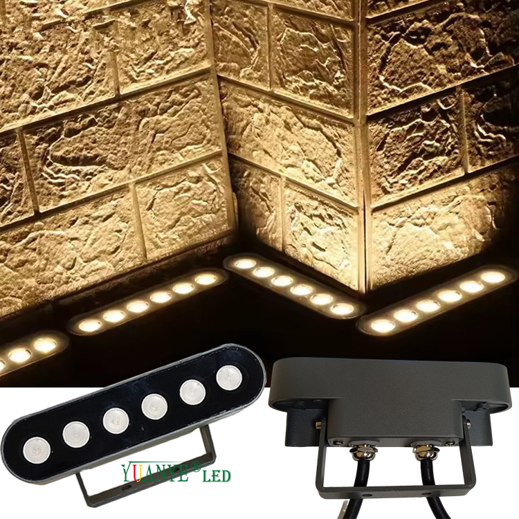 Coldable 24v à LED HUG Light Rgbw 6leds 12W Ring Palm Palm Hug Tree Lamp yy-tg5b 11