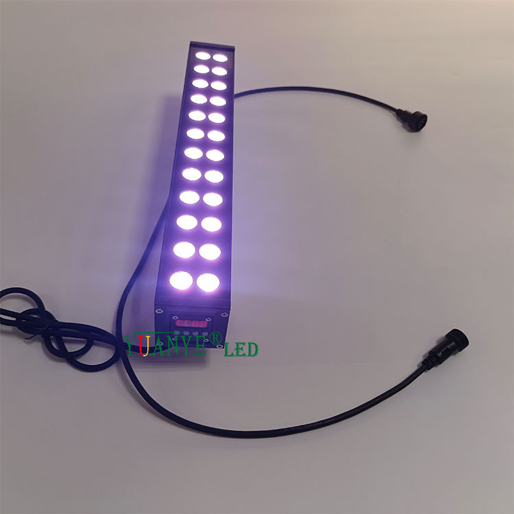 100W Wall Washer Light Black Finish Landscape Lighting Christmas Color Rgb Rgbw Dmx512 RDM YY-XQ7068 8