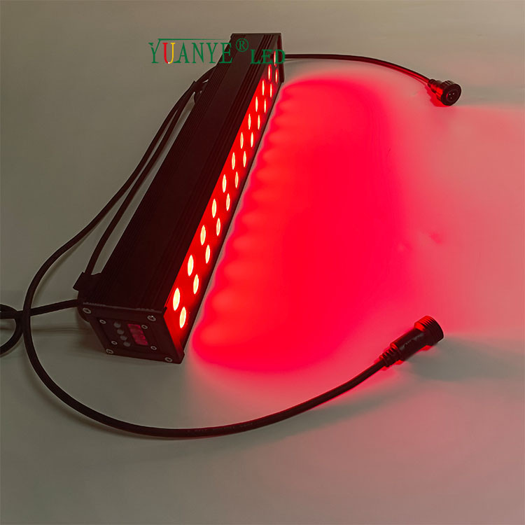 Yuanyeled LED LINEAR BAR WASHING 12LEDS RGBW 19.6 pouces DMX512 CONTRÔLE POUR LE PROJET DE FALADE DE BUILDAGE EXTRA7068 10