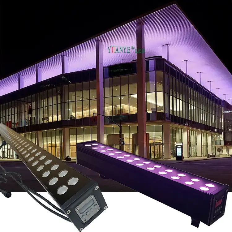 0.5m 20インチ線形壁洗濯機バーライトステージ照明DMX512防水RGBCW 5IN1 with yy-xq7068 1