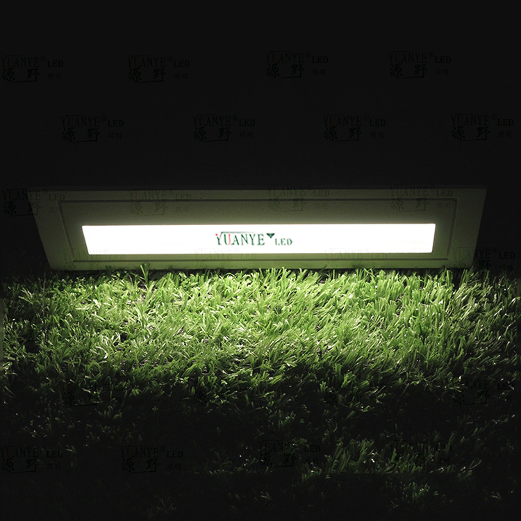 Yuanyeled Black Wall Recedes Outdoor integrierter LED Ziegelstufe Landschaftsweg Licht Schrittlicht yy-qjl016 11