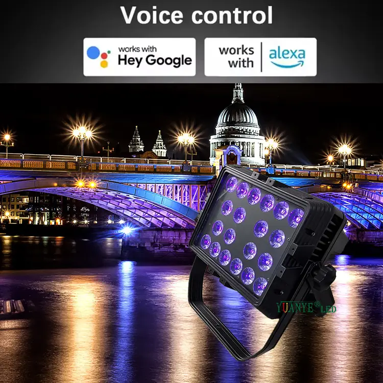 وحدة LED عالية الجودة LED مرحلة الإضاءة في الهواء الطلق LED LED LED DMX 512 Light Remote YY-SG0020 1