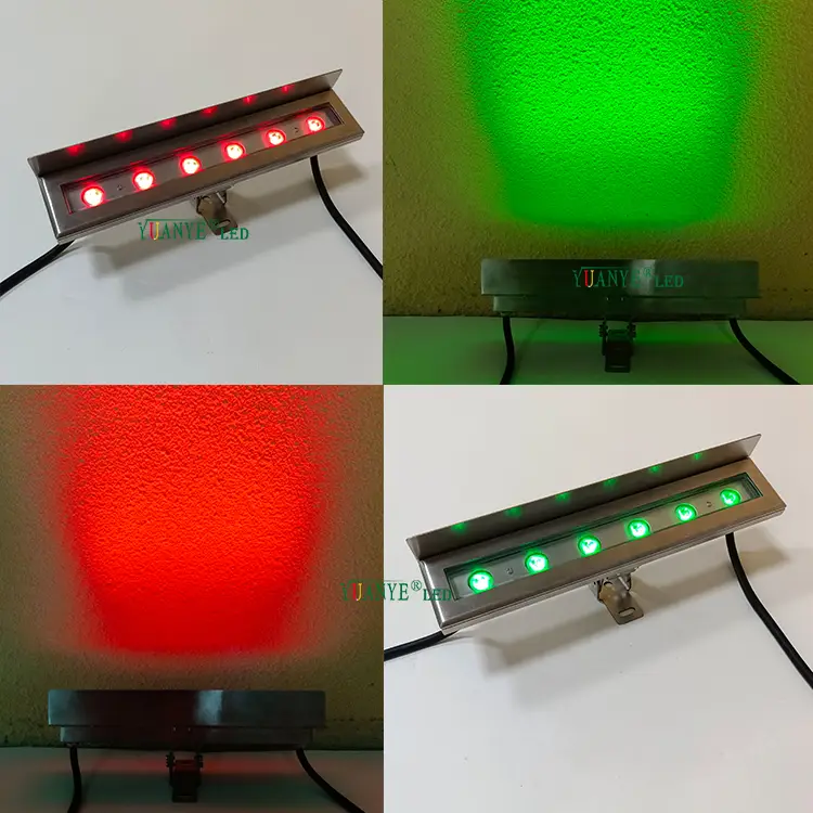 RVB RGBW Aquarium Lumière Lumière 11,81 pouces Largeur 2,36 '' Piscine enrichie RGB Color YY-SDTP 1
