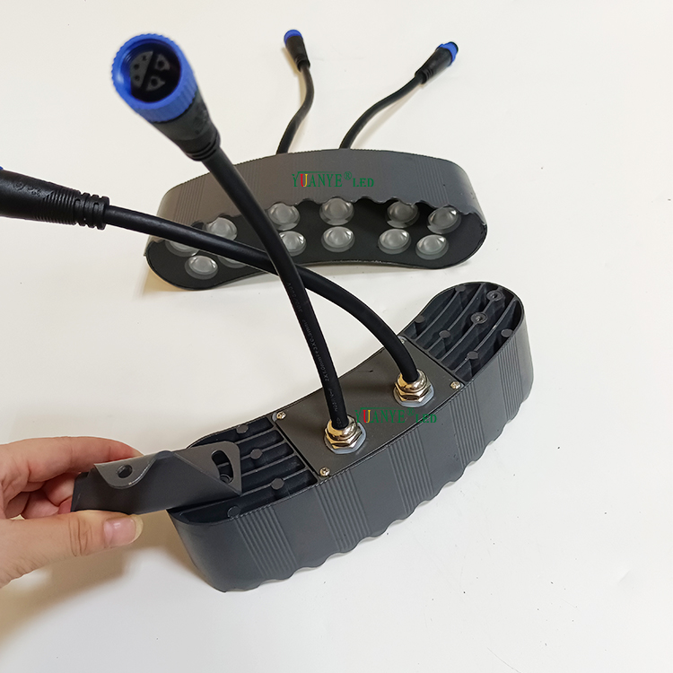 YuanyeLed Hoop Tree Lamp RGBW 18W 48W 72WセドラスメープルココナッツパームYY-TG5C用ランドスケープランプ 9