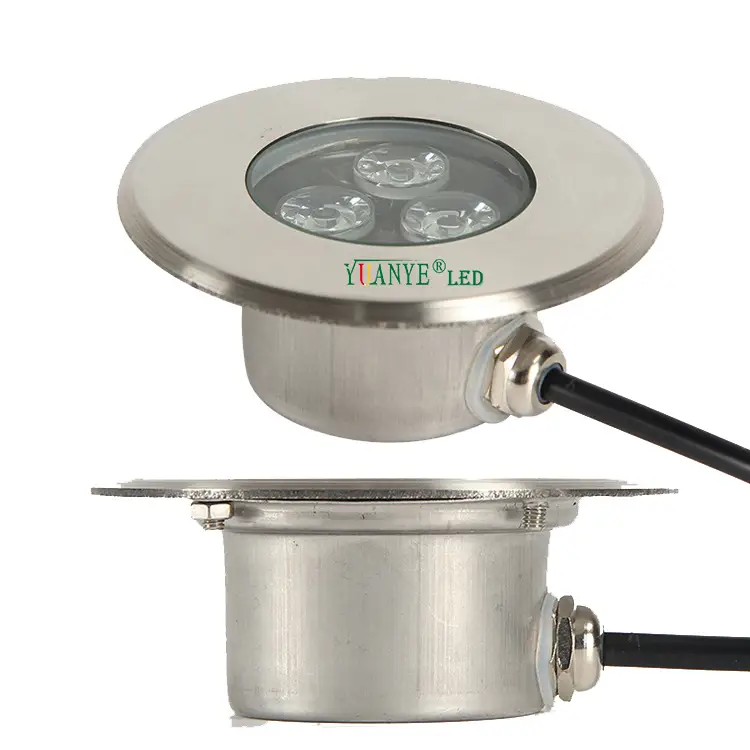 IP68 LED bawah air RGBW 3W 6W 18W 24W DC12V Kolam keluli tahan karat Osram Philips LED Chips YY-SDDE 1