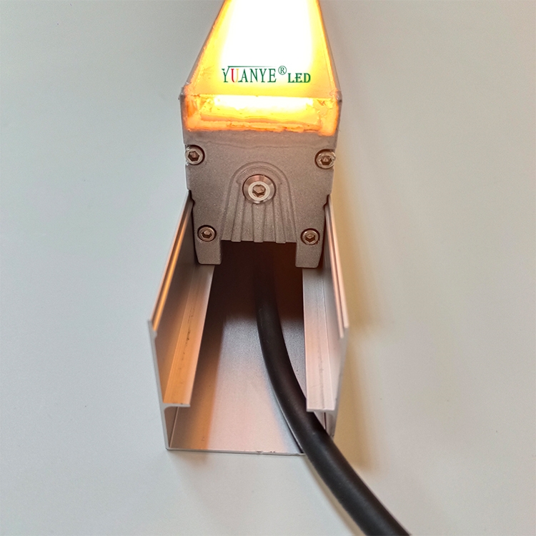 6leds 24leds Grosted Verred LED Light Fingle Ip67 imperméable LED extérieure lumières yy-dtl008 8