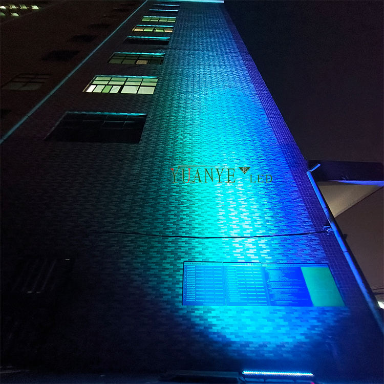 Yuanyeled Outdoor Wall Gasher RGB RGBW DMX 3-Pin و 5-Pin Roactors for Bar DJ Show Lighting Yy-XQ7068 12