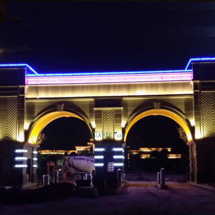 Modern Landscape Lighting YY-HL3043 Matrix Rgb Led Light Smartphone Control Colorful Rgb Tube Yuanyeled 13
