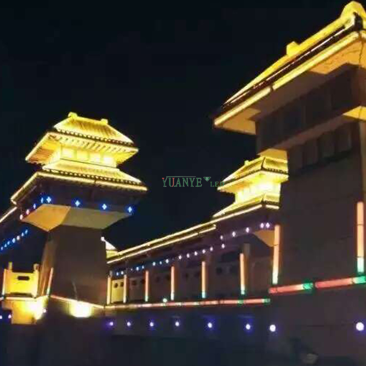 Modern Landscape Lighting YY-HL3043 Matrix Rgb Led Light Smartphone Control Colorful Rgb Tube Yuanyeled 11