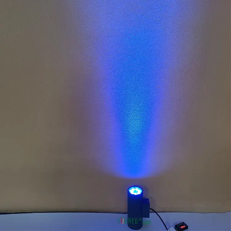 北欧のモダンウォールライトRGB RGBWユニークな壁のスコンセ照明器具ガレージスタジアム装飾YY-BDR025 1