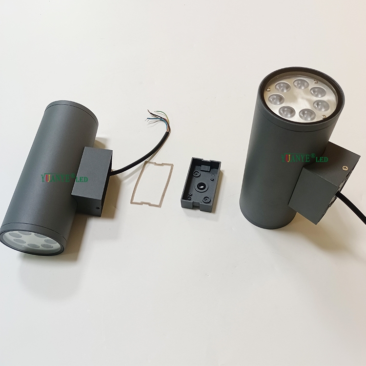 Nordische moderne Wandleuchte RGB RGBW einzigartige Wandleuchten für die Garage Stadium Dekoration YY-BDR025 9