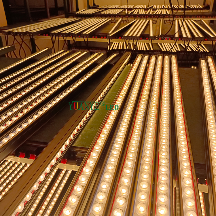 Perfil de aluminio lavadora de pared LED Light Light Wall Light para el estadio de boda YY-XQ2828 8