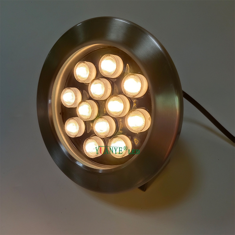 WiFiリモートコントロールIP68防水ライト水中6W 15W 18W 24W 36WプールライトYY-SDTB 7