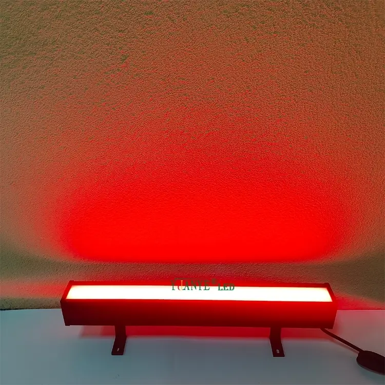 YUANYE LED 18W 48W 100W 120W DMX512 RGBW FROSTED LED WALL LIGHT LIGHT UNTUK HOLISI Bangunan Fasad YY-XQ7073 1