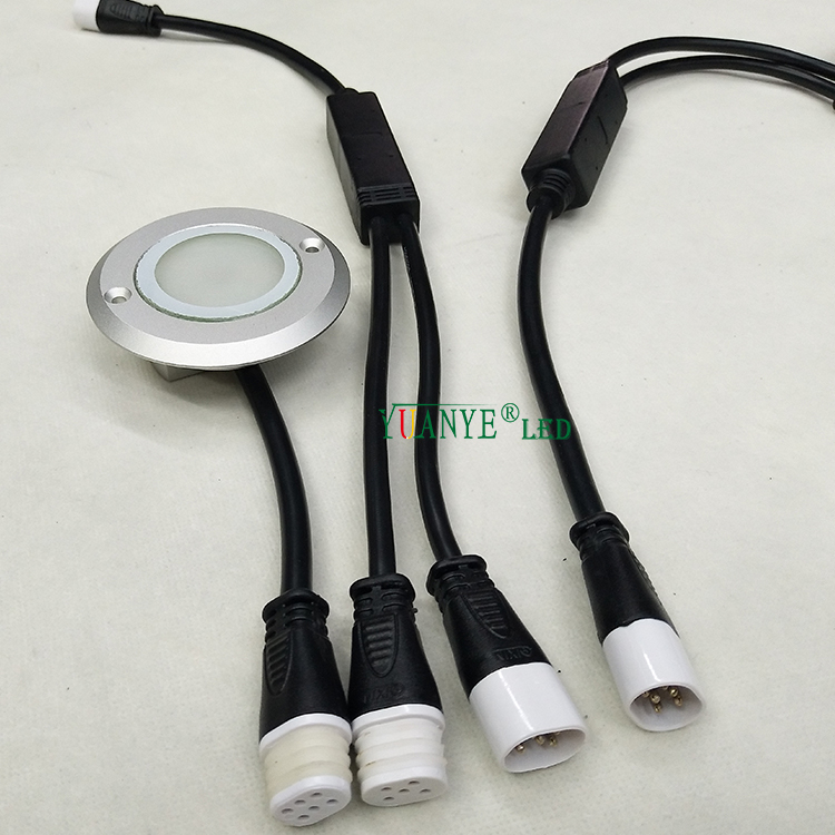 Lampu Krismas Tetap Pixel LED Point Light 3W 12W 15W 24W 3000K 4000K 6000K RGB RGBW dengan aluminium YY-DG035 9