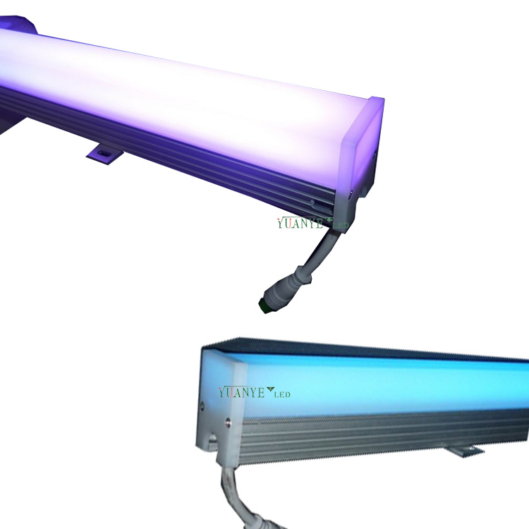 China Großhandel LED-Fassade Beleuchtung YY-HL4548 Display PWM Wandscheibe Licht DMX RGB-Röhrchen Licht Licht 9