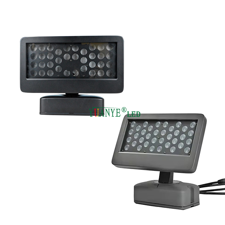 Lampu Banjir LED Voltan Luaran DC/AC 110V 120V 265V RGBW Untuk Model Peringkat Pub Tarian Lantai YY-SG34 8