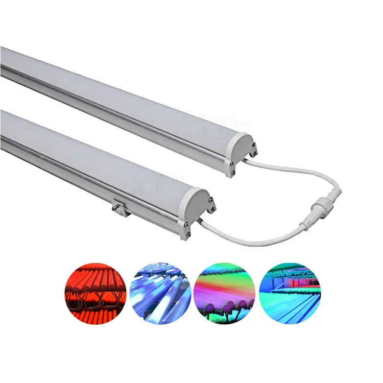 LED-LED LED LED Outdoor Tubes YY-HL5045 Waterproof IP65 Warna Penuh dengan Wifi App Remote Control 1