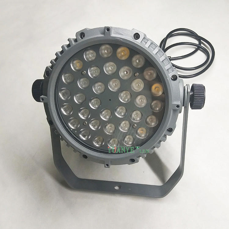 Customized Ip65 Led Flood Light Ac85v-265v Rgbwy Rohs Ce Black Finish For Christmas Wedding Party YY-SG0016 8