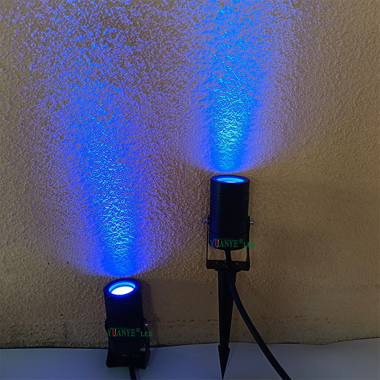 Moderne Luxus-RGB RGBW LED Spike Lamp 3W 6W 9W 24W Baumprojektion nach unten Wandlampe YY-TG2KWS 2