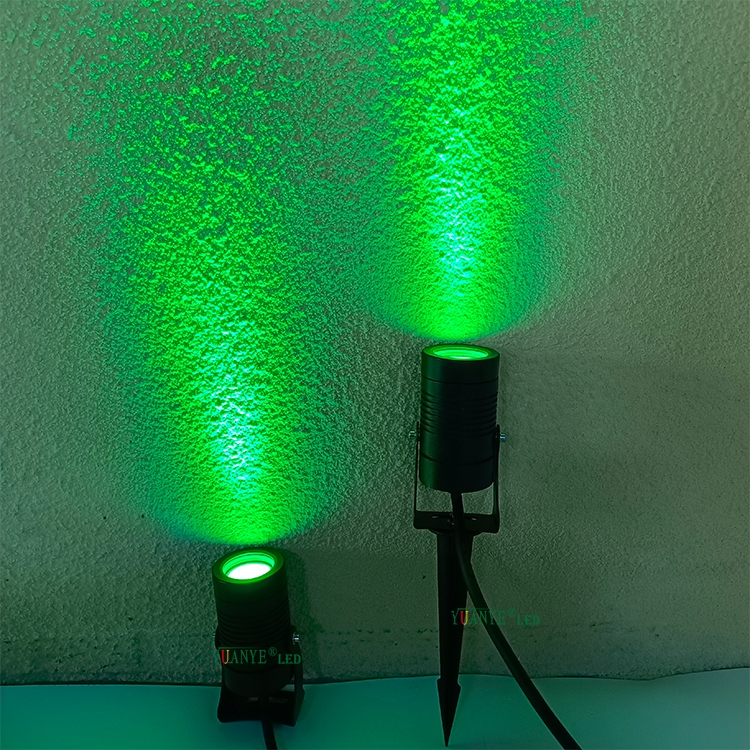 Moderne Luxus-RGB RGBW LED Spike Lamp 3W 6W 9W 24W Baumprojektion nach unten Wandlampe YY-TG2KWS 3