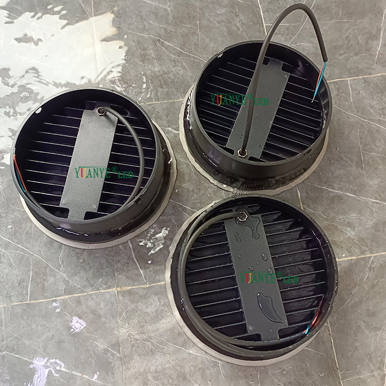 Yuanyeled - Lampu jalan masuk LED LED bawah tanah 18W 24W 36W 48W Lantai luaran Lampu SOPT YY -DMR001 8
