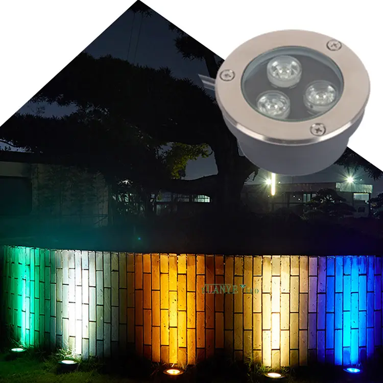 Extérieur ip67 LED puits clair léger daili blanc chaud blanc pour planche de pont de l'allée étape des lumières jardin yy-dmr001 1