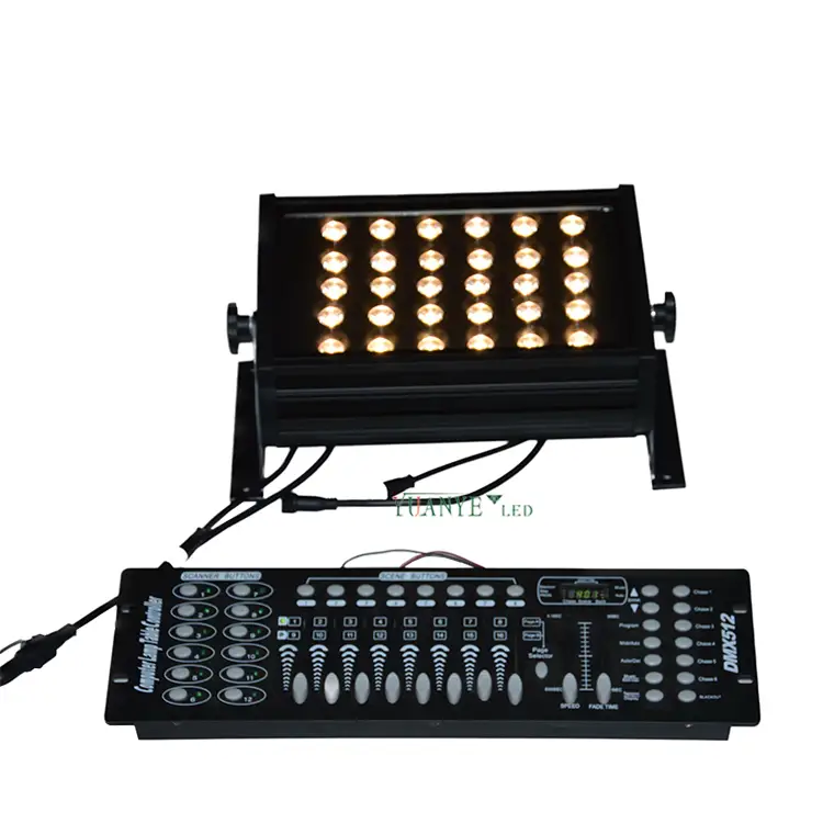 Yuanyeled 54W 100W 162W LED Power LED Lampu LED DMX512 RF Kawalan LED Paparan dengan Butang YY-SG001 1