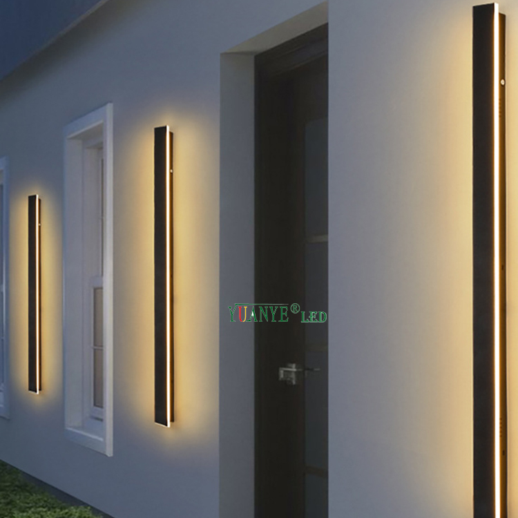 Iluminación de porche de dormitorio novedoso DC24V AC85-265V IP65 Decora el bolio de pared impermeable para jardín yy-bdl014 10