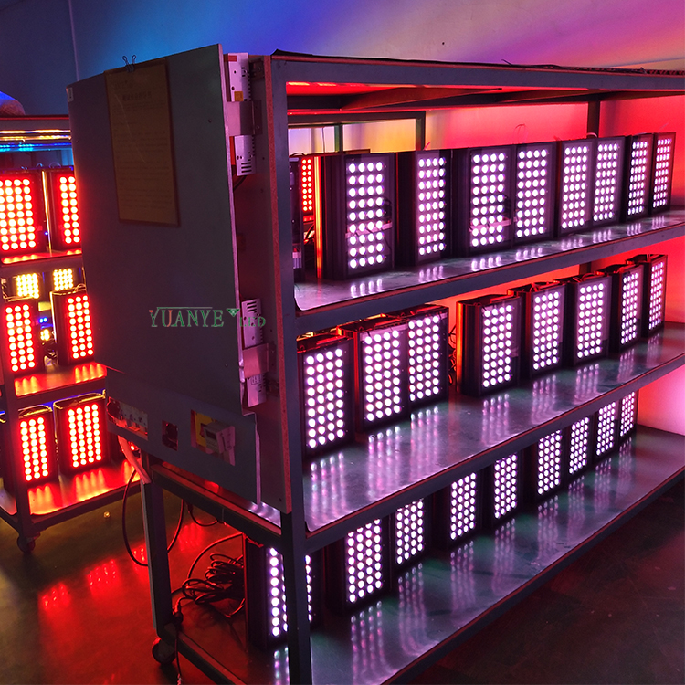 Yuanyeleled 54W 100W 162W High Power LED Light Light DMX512 RF Control LED Display com botões YY-SG001 9